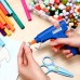 1 PC * Mini Hot Glue Gun Kit  Fast Preheating Hot Melt Gun, High Temp for School Handmade Crafts DIY Arts and Quick Home Repairs (White)