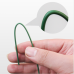 25 PCS * Green Floral Wire Stems for Artificial Flower Making,Flexible Paddle Wires for Crafts Christmas Wreaths Tree,Garland and Floral Arrangements,Florist Wire,Flower Wires for Crafts