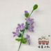 30 PCS * Handmade Pipe Cleaner Chenille Stems Trumpet Creeper Flower Green Leaves Artificial Simulation Flower Indoor Home Desktop Party Wedding Decor 