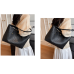 New Black Fashion Casual Lingge Embroidered Scarf One Shoulder Small Square Bag Shoulder Strap Letter Printing Cross Body Women's Bag