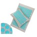 74*44cm Nature Linen Coconut Palm Massage Yoga Mat with Bag Lotus Spike Acupressure Mat Cushion Massage Accupuncture Pad