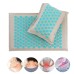74*44cm Nature Linen Coconut Palm Massage Yoga Mat with Bag Lotus Spike Acupressure Mat Cushion Massage Accupuncture Pad
