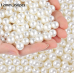 6000 Pcs 4mm Pearl Beads with Hole, Round Shapes Pearls for Crafting, Loose Pearl Beads for Jewelry Making, Pearls for Jewelry Making, Decoration, DIY Crafts, Stuffing