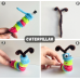 Pipe Cleaners Craft Bulk,Kids Toys & Games Gifts,300pcs Arts Crafts,Chenille Stems Art Supplies for Projects Creative DIY Room Decor,Christmas Decorations,Juegos para Niños Fidget Toys for Ages 5-7