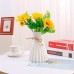 2PC* Water Ripple Plastic Vase Home Living Room Office Flower Arrangement Decoration Crafts Wedding Table Center Vase Ornament